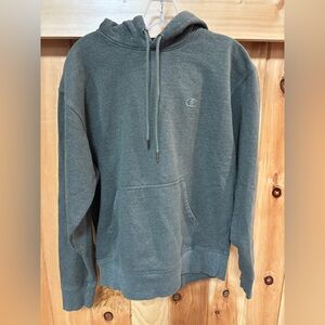 Champion Powerblend Heathered Green Hoodie men’s medium Midweight
